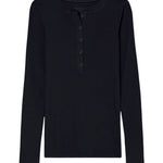 Nili Lotan Jordan Henley Tee - Vermillion