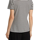 Nili Lotan Lana Crewneck Tee - Vermillion