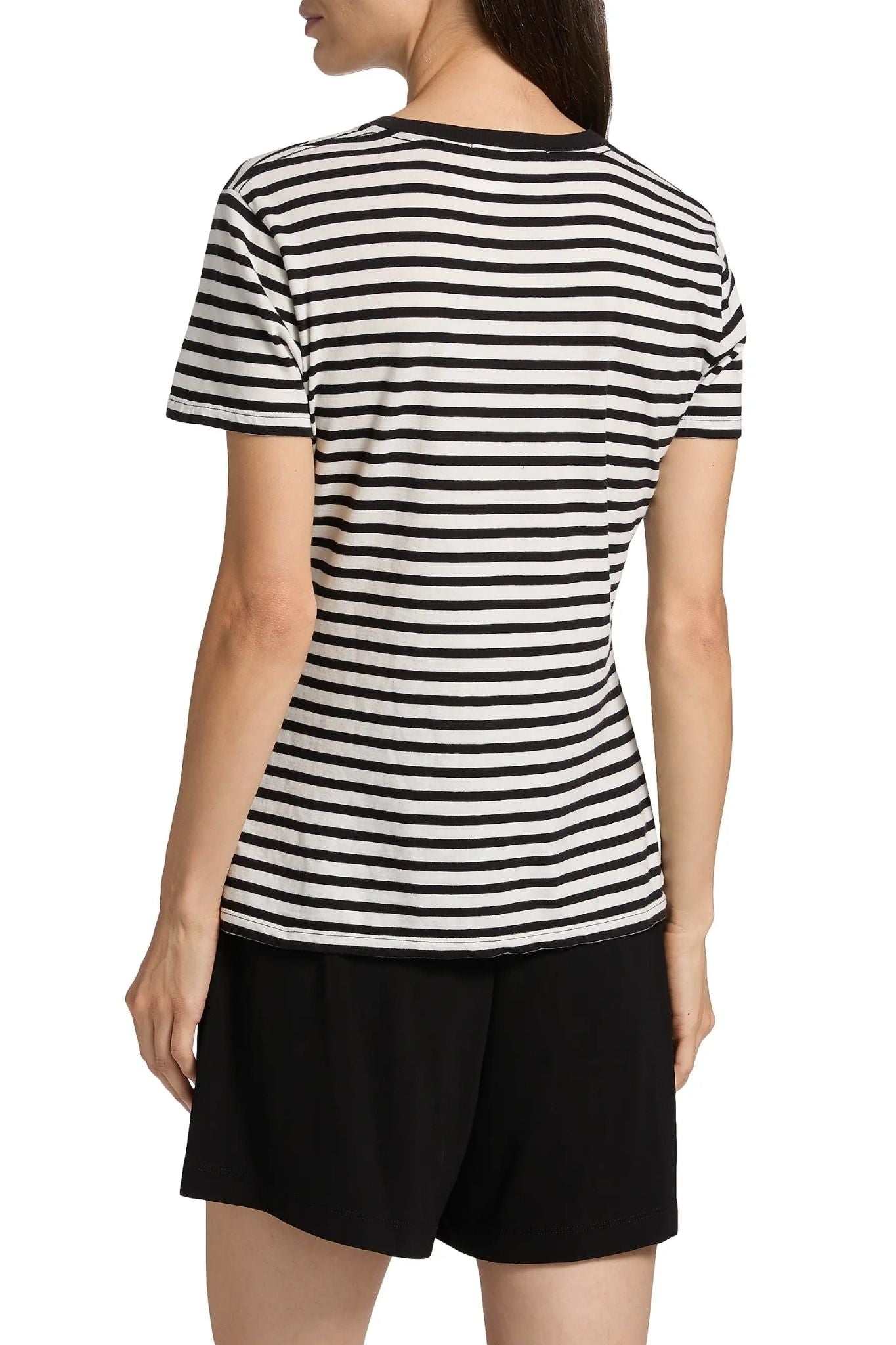 Nili Lotan Lana Crewneck Tee - Vermillion