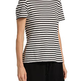 Nili Lotan Lana Crewneck Tee - Vermillion