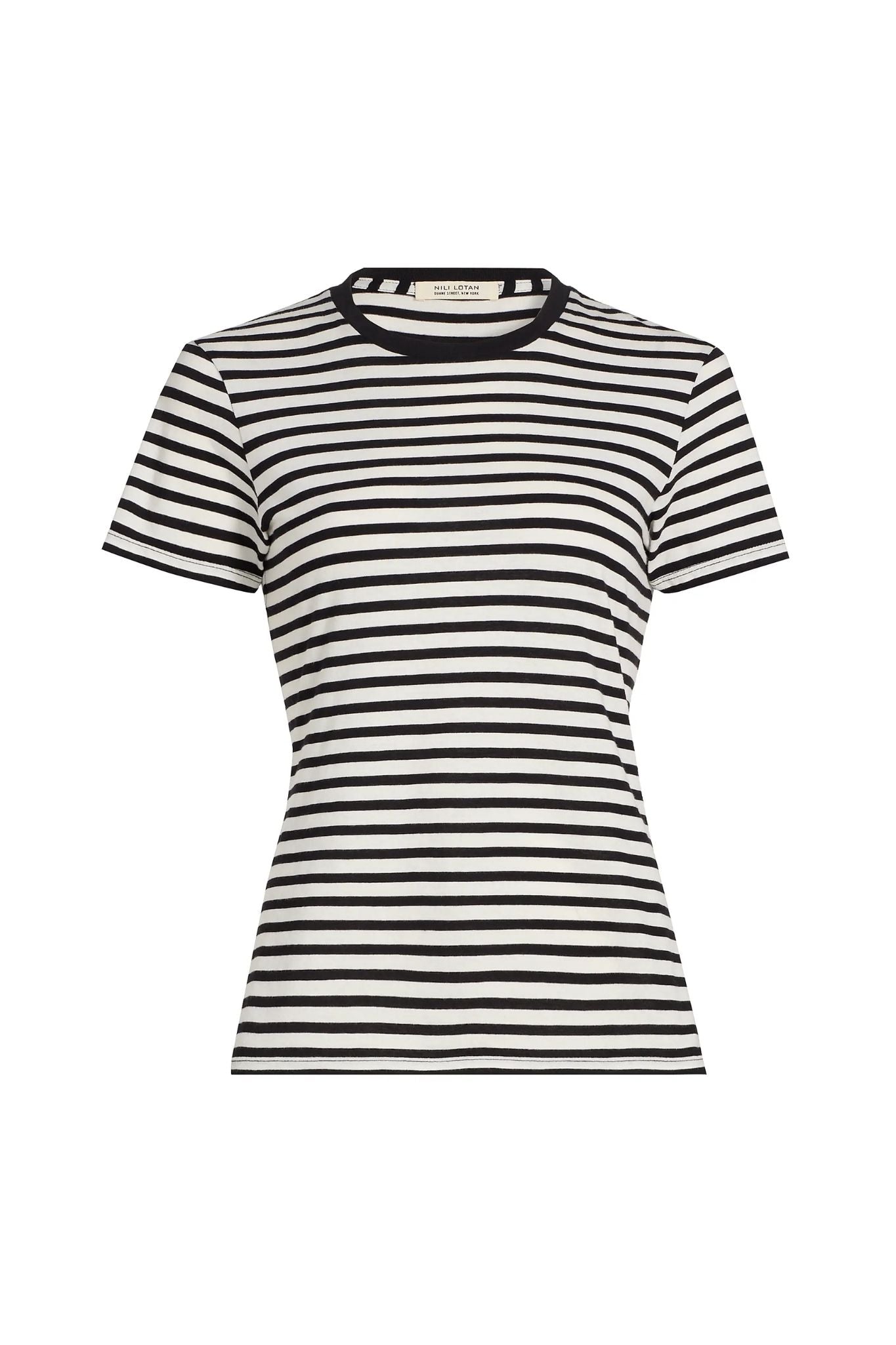 Nili Lotan Lana Crewneck Tee - Vermillion