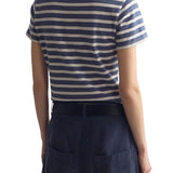 Nili Lotan Lana Crewneck Tee - Vermillion