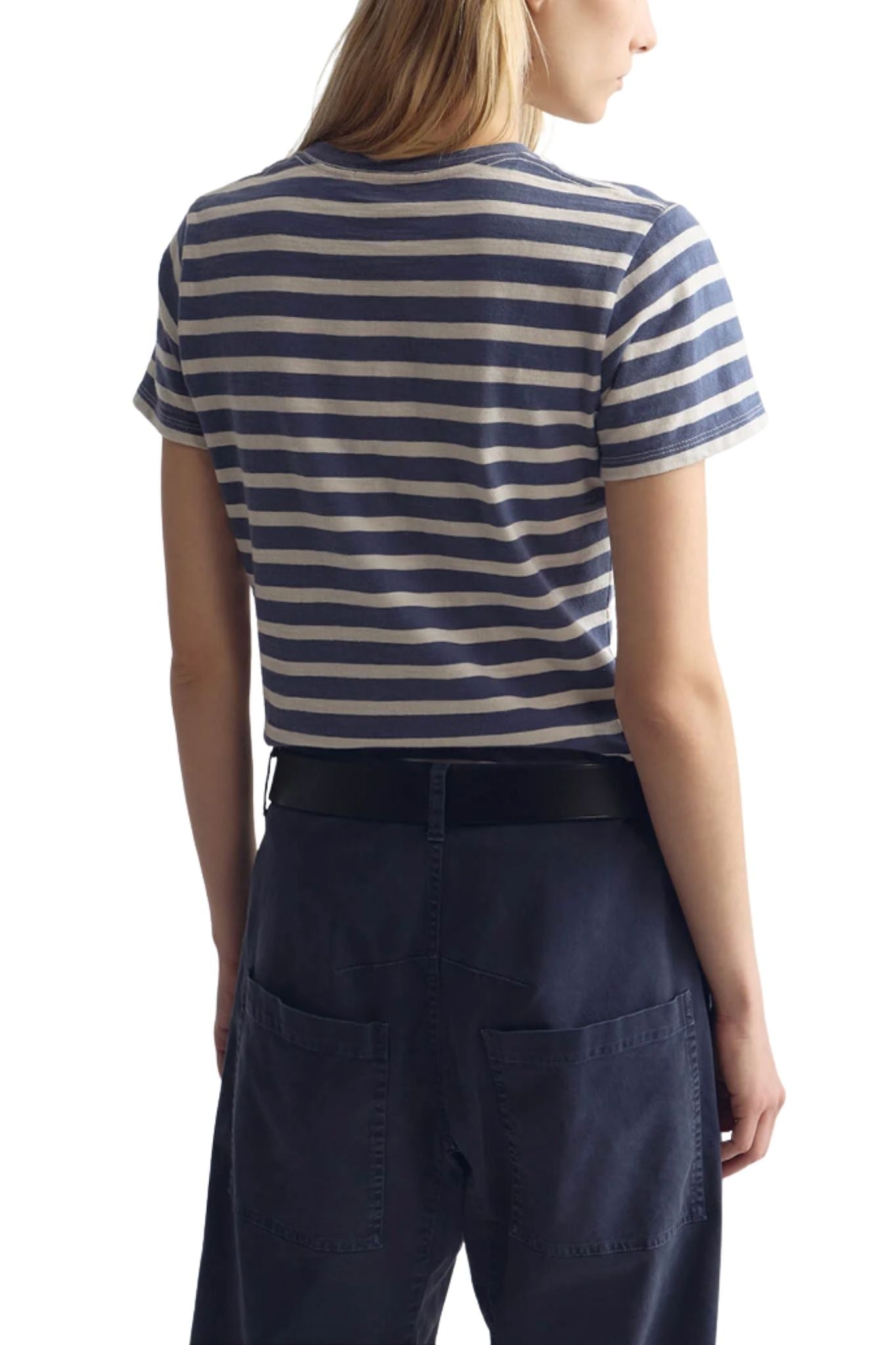 Nili Lotan Lana Crewneck Tee - Vermillion