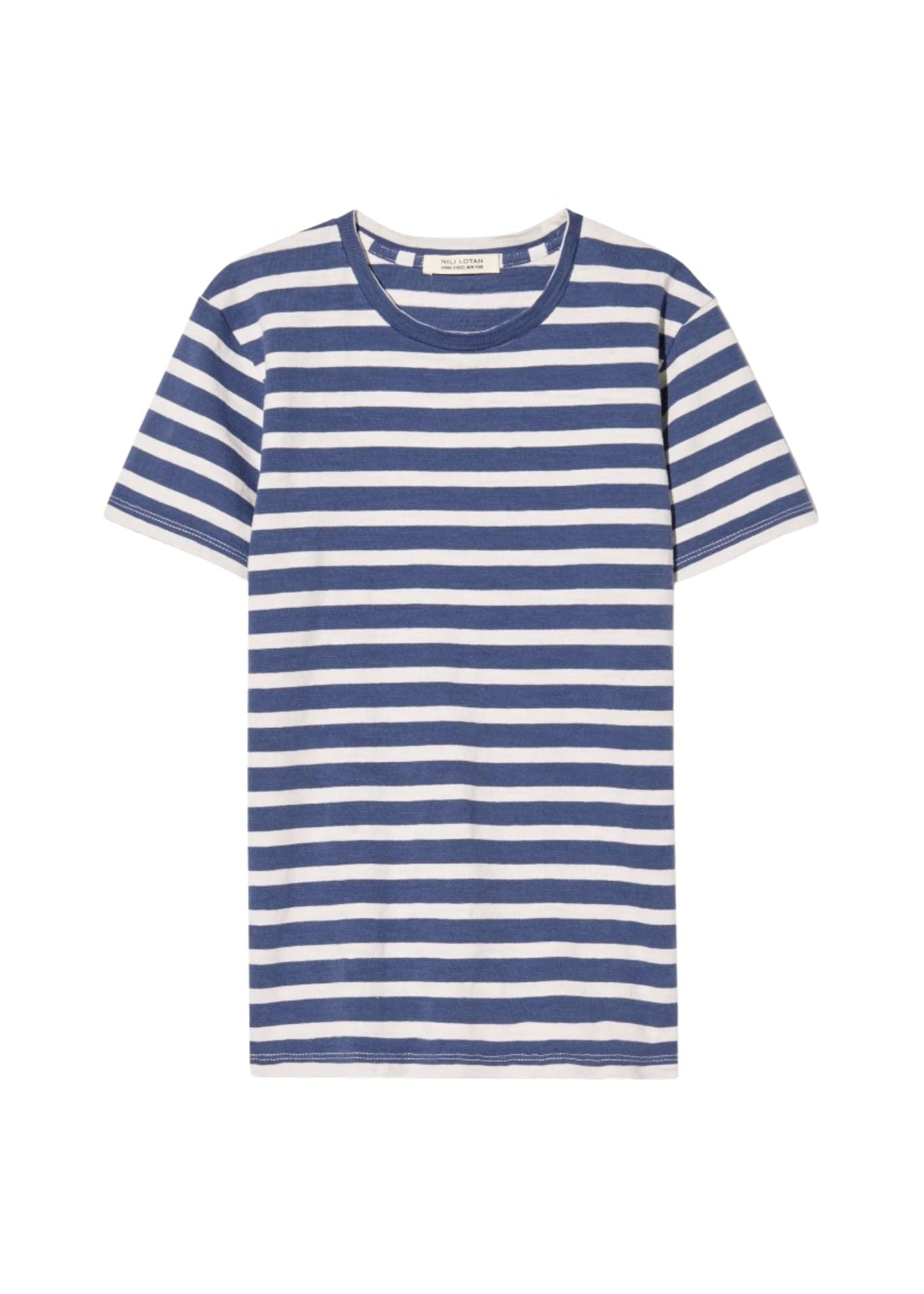 Nili Lotan Lana Crewneck Tee - Vermillion