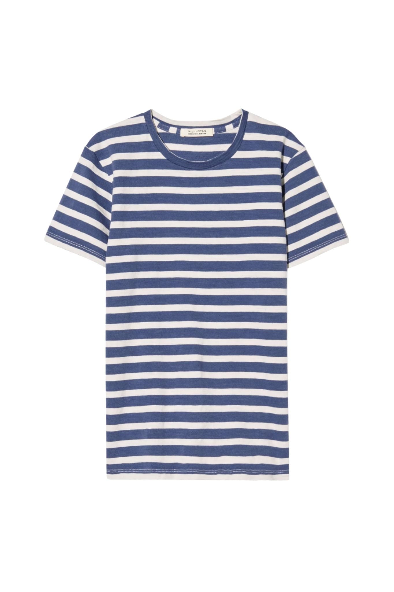 Nili Lotan Lana Crewneck Tee - Vermillion
