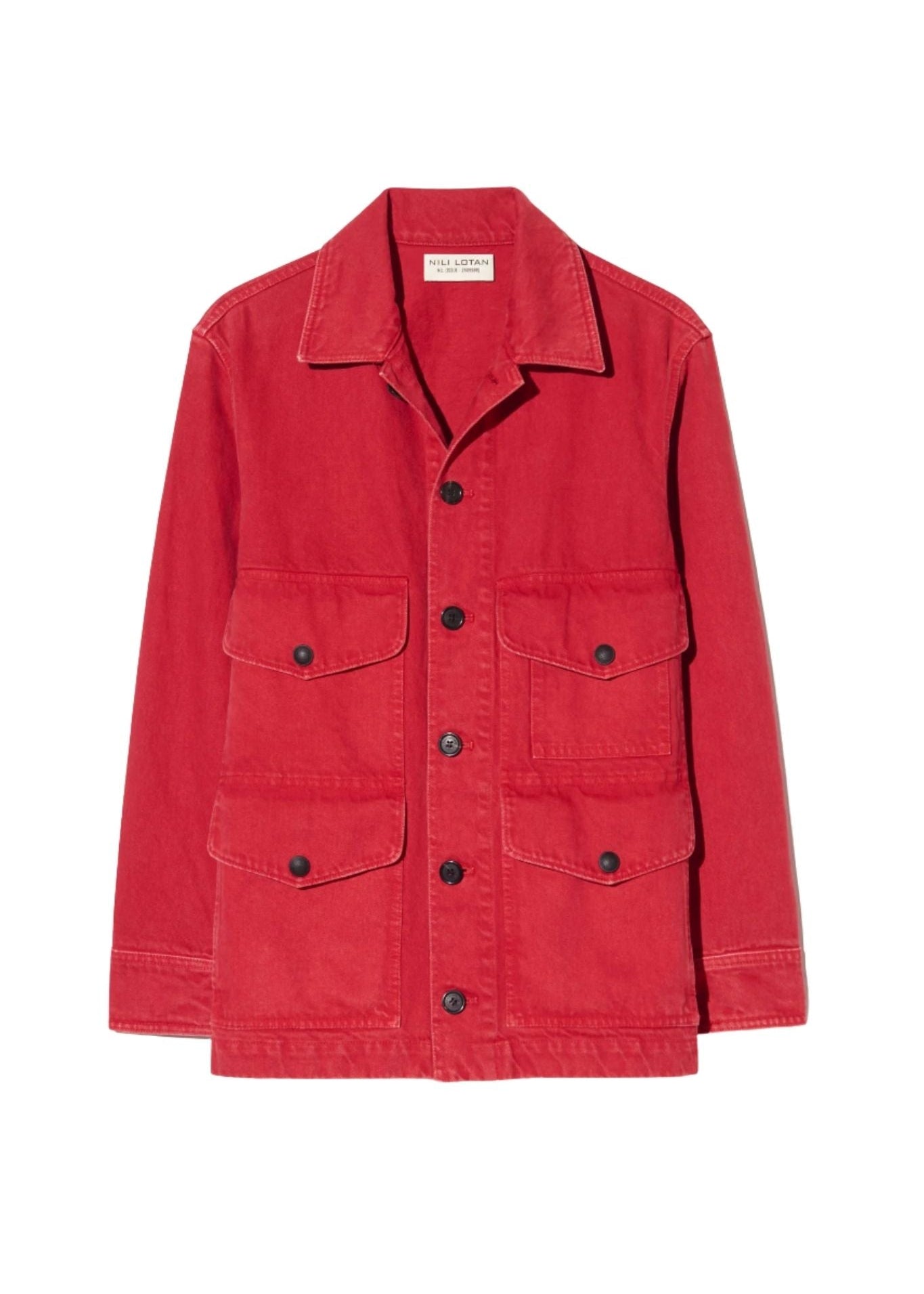 Nili Lotan Leroy Jacket - Vermillion