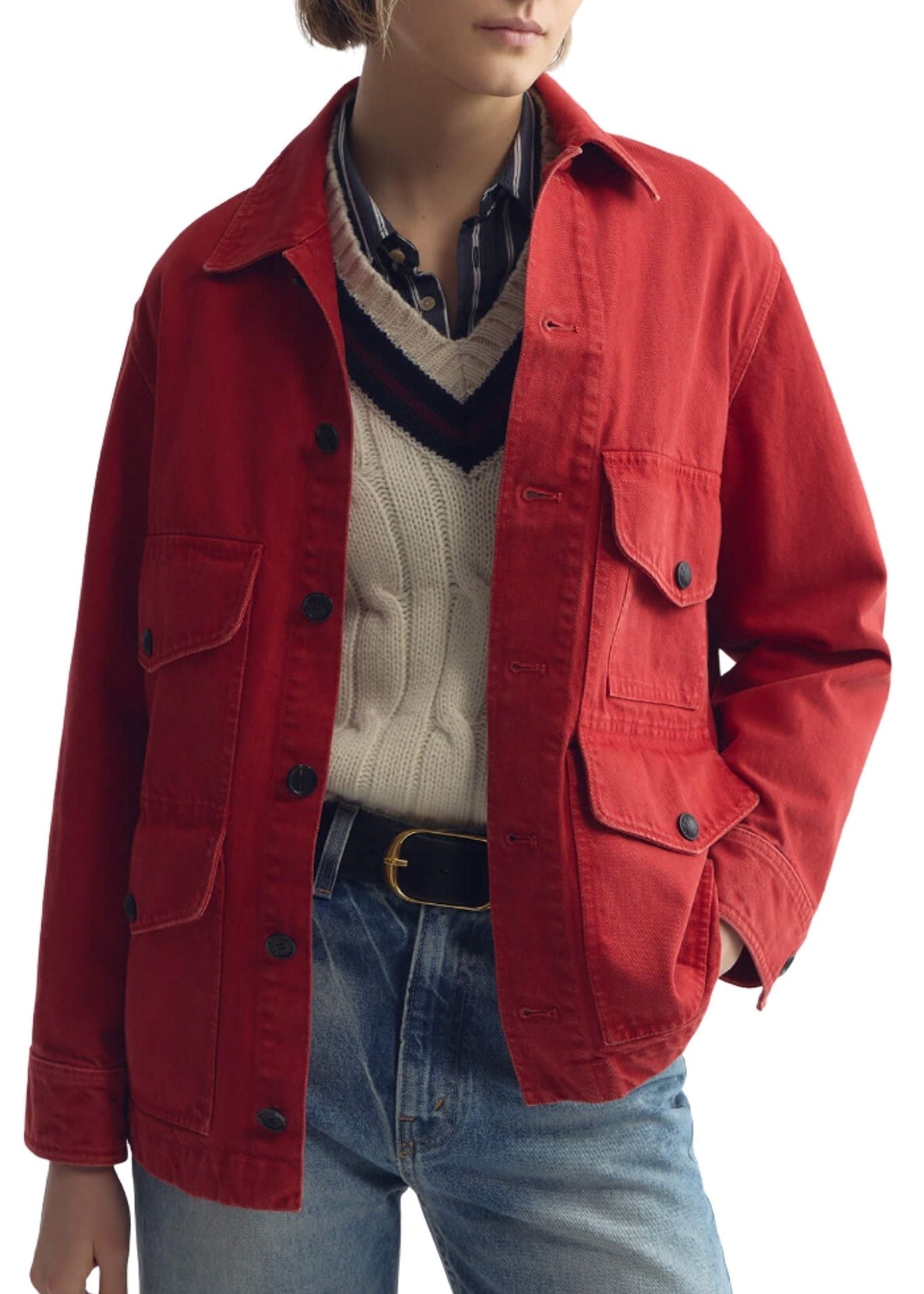 Nili Lotan Leroy Jacket - Vermillion