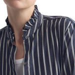 Nili Lotan Lydia Shirt - Vermillion