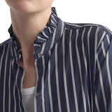 Nili Lotan Lydia Shirt - Vermillion