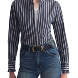 Nili Lotan Lydia Shirt - Vermillion