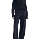 Nili Lotan Marlow Wide Leg Pant - Vermillion