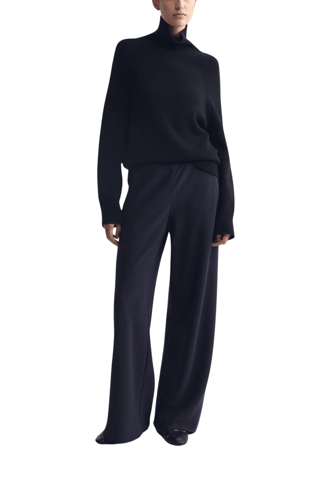 Nili Lotan Marlow Wide Leg Pant - Vermillion