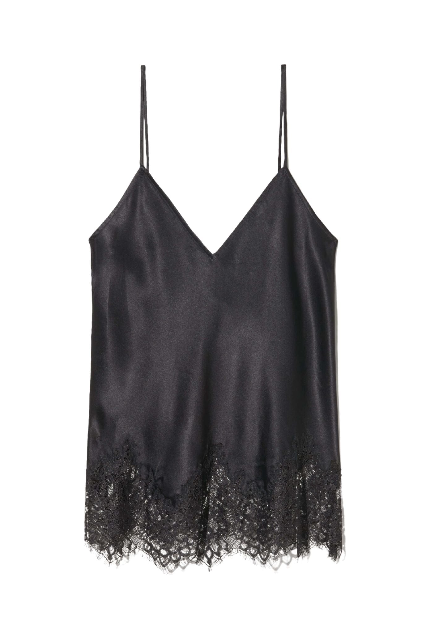 Nili Lotan Nadine Lace Cami Top - Vermillion