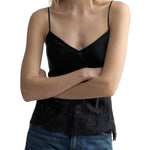 Nili Lotan Nadine Lace Cami Top - Vermillion