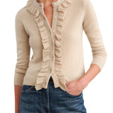 Nili Lotan Neave Cardigan - Vermillion