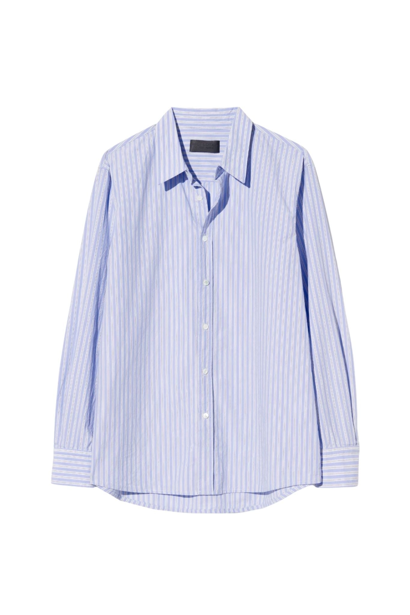 Nili Lotan Raphael Classic Shirt - Vermillion