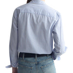 Nili Lotan Raphael Classic Shirt - Vermillion