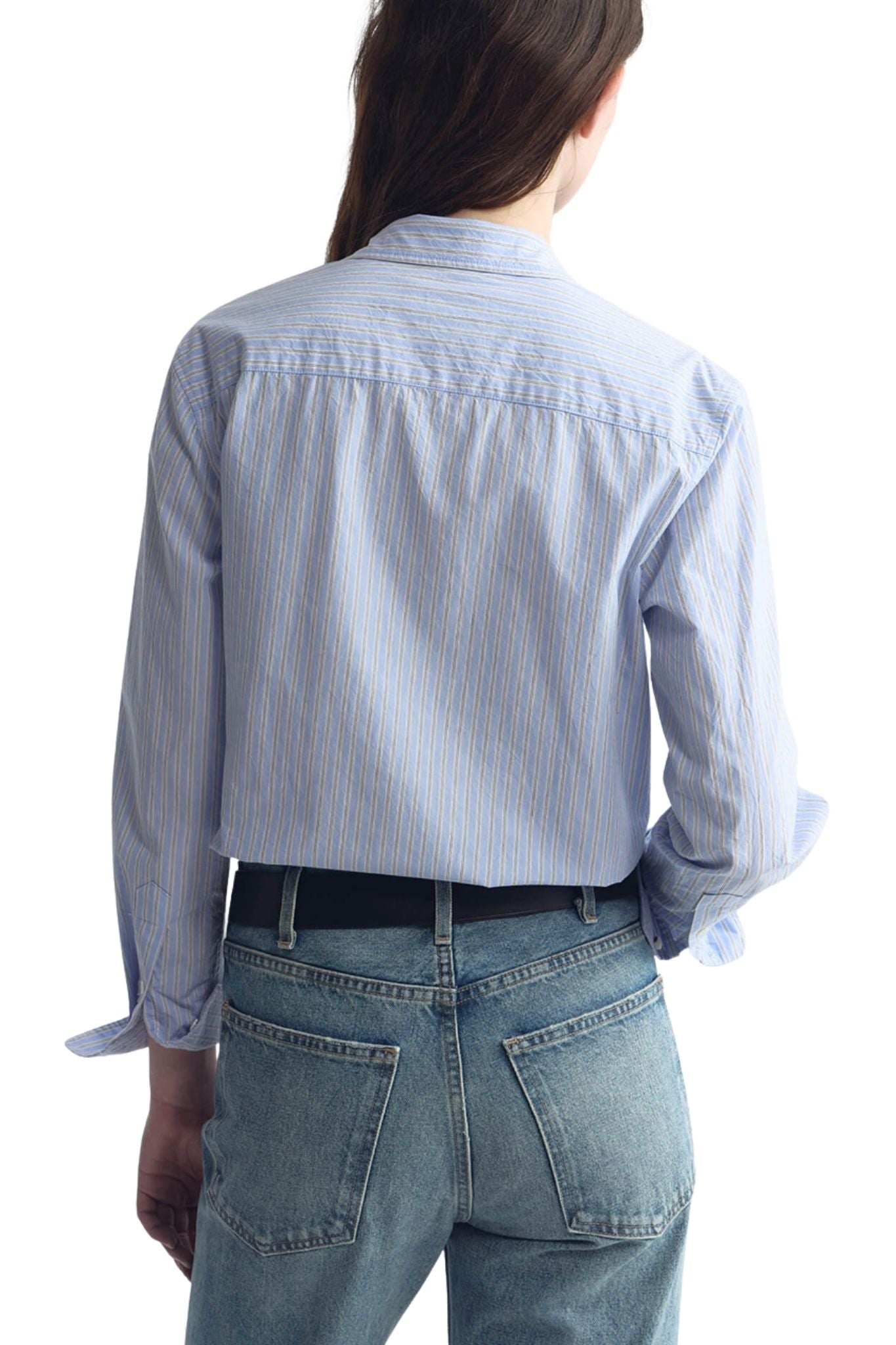 Nili Lotan Raphael Classic Shirt - Vermillion