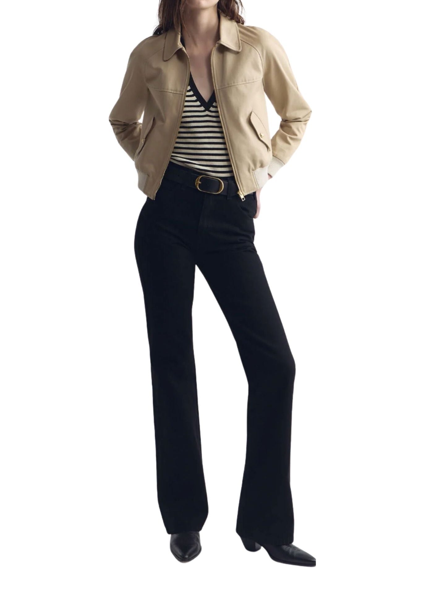 Nili Lotan Saul Bomber - Vermillion