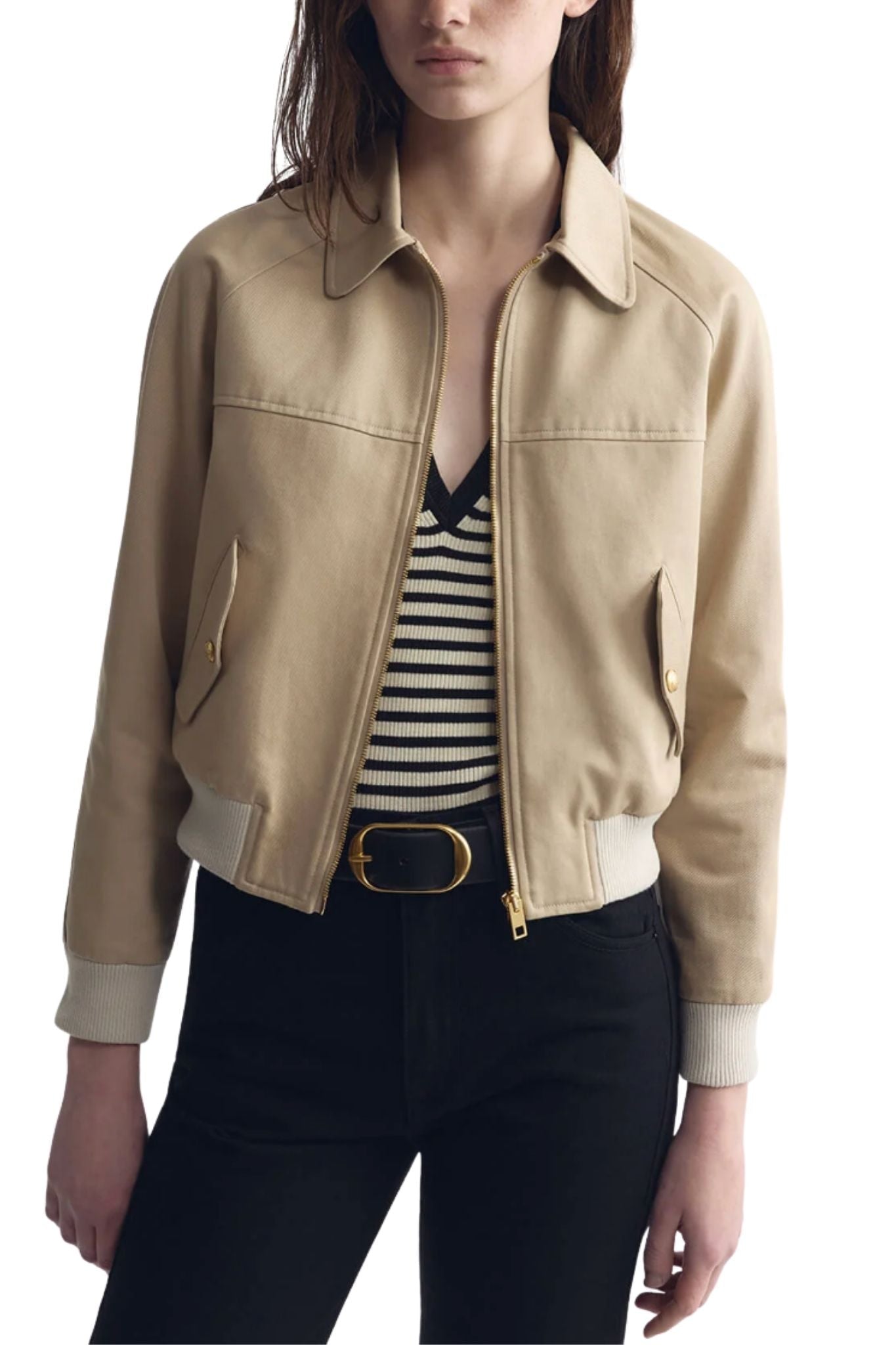 Nili Lotan Saul Bomber - Vermillion
