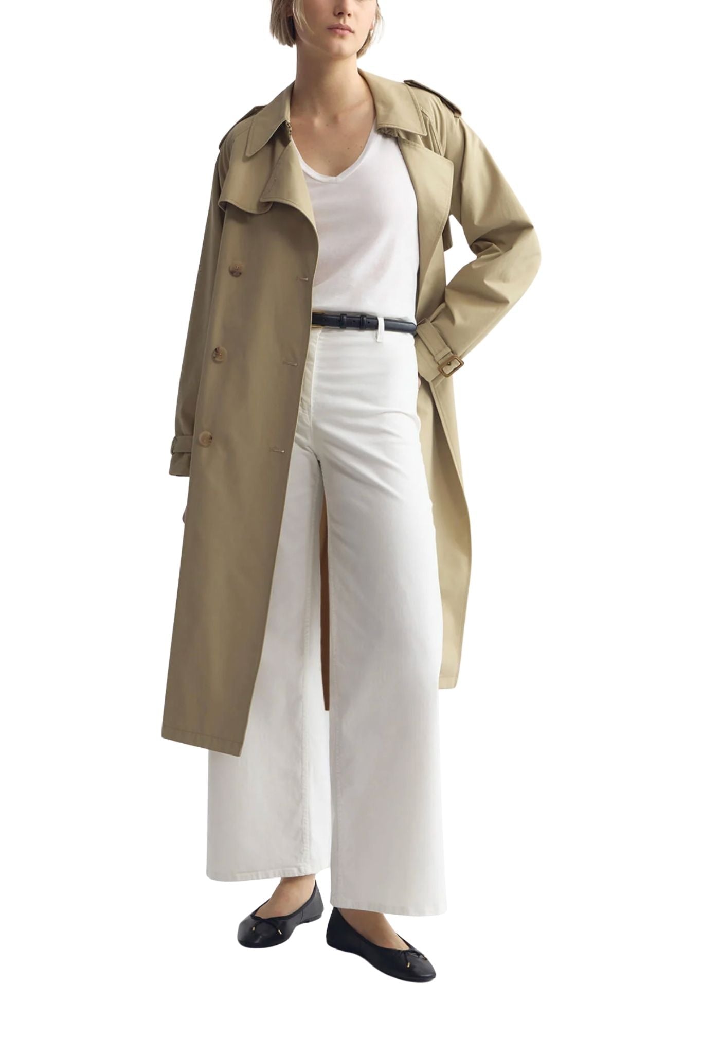 Nili Lotan Tanner Trench Coat - Vermillion
