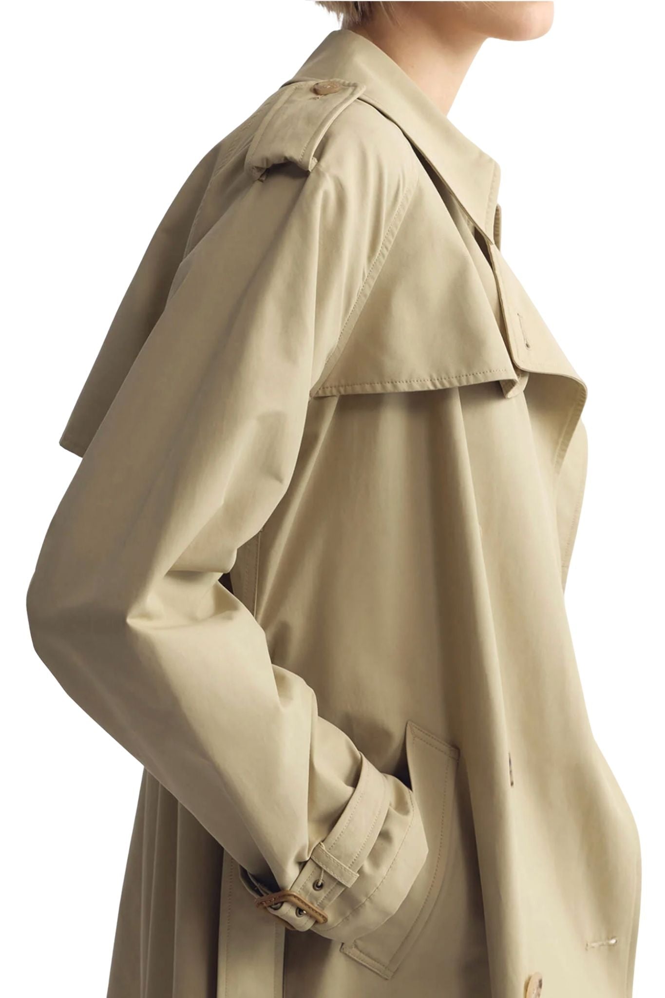 Nili Lotan Tanner Trench Coat - Vermillion