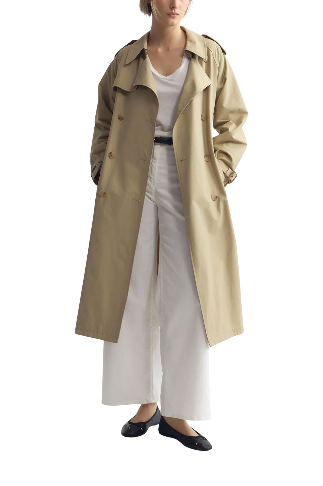 Nili Lotan Tanner Trench Coat - Vermillion