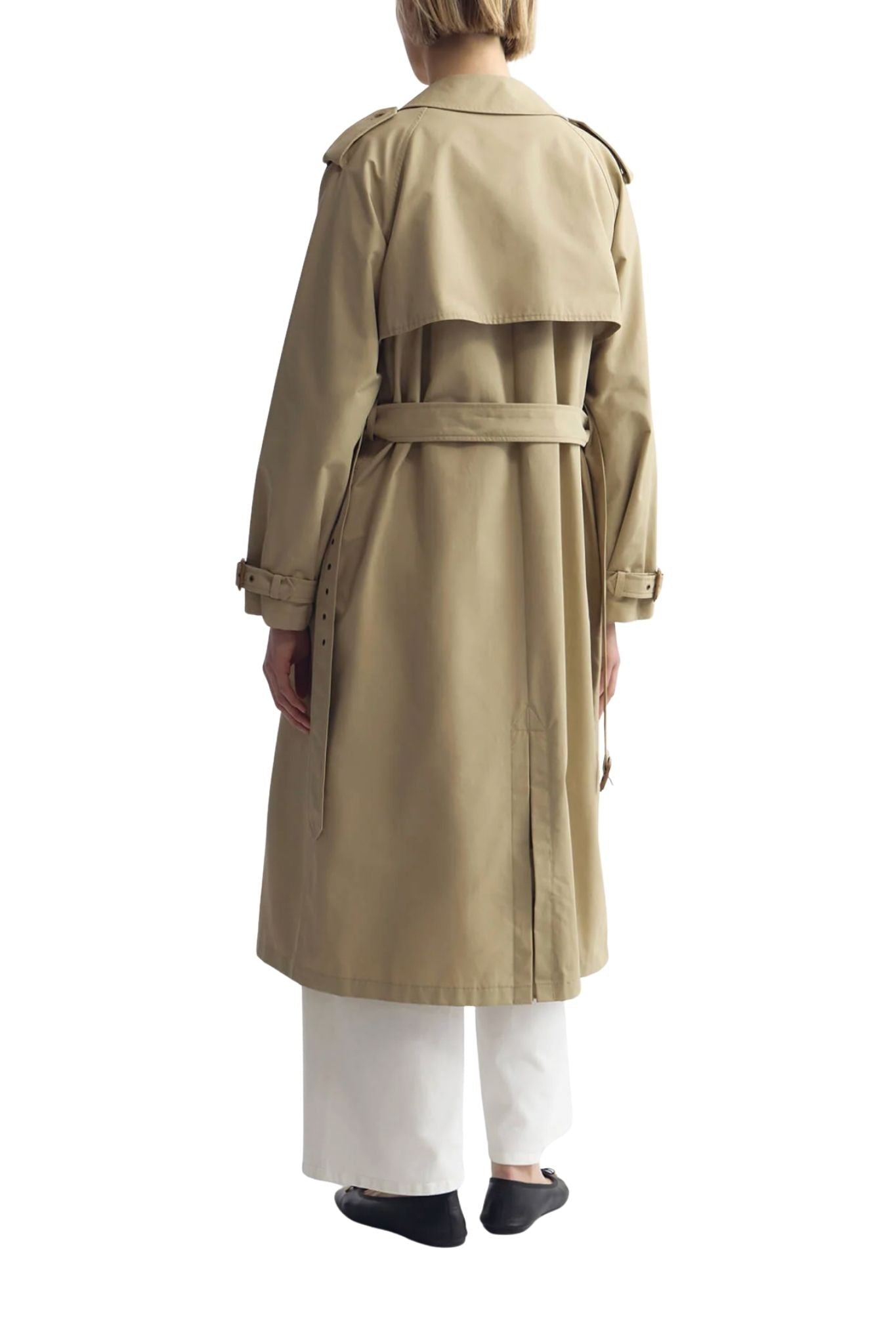Nili Lotan Tanner Trench Coat - Vermillion