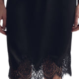 Nili Lotan Thea Lace Skirt - Vermillion