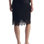 Nili Lotan Thea Lace Skirt - Vermillion