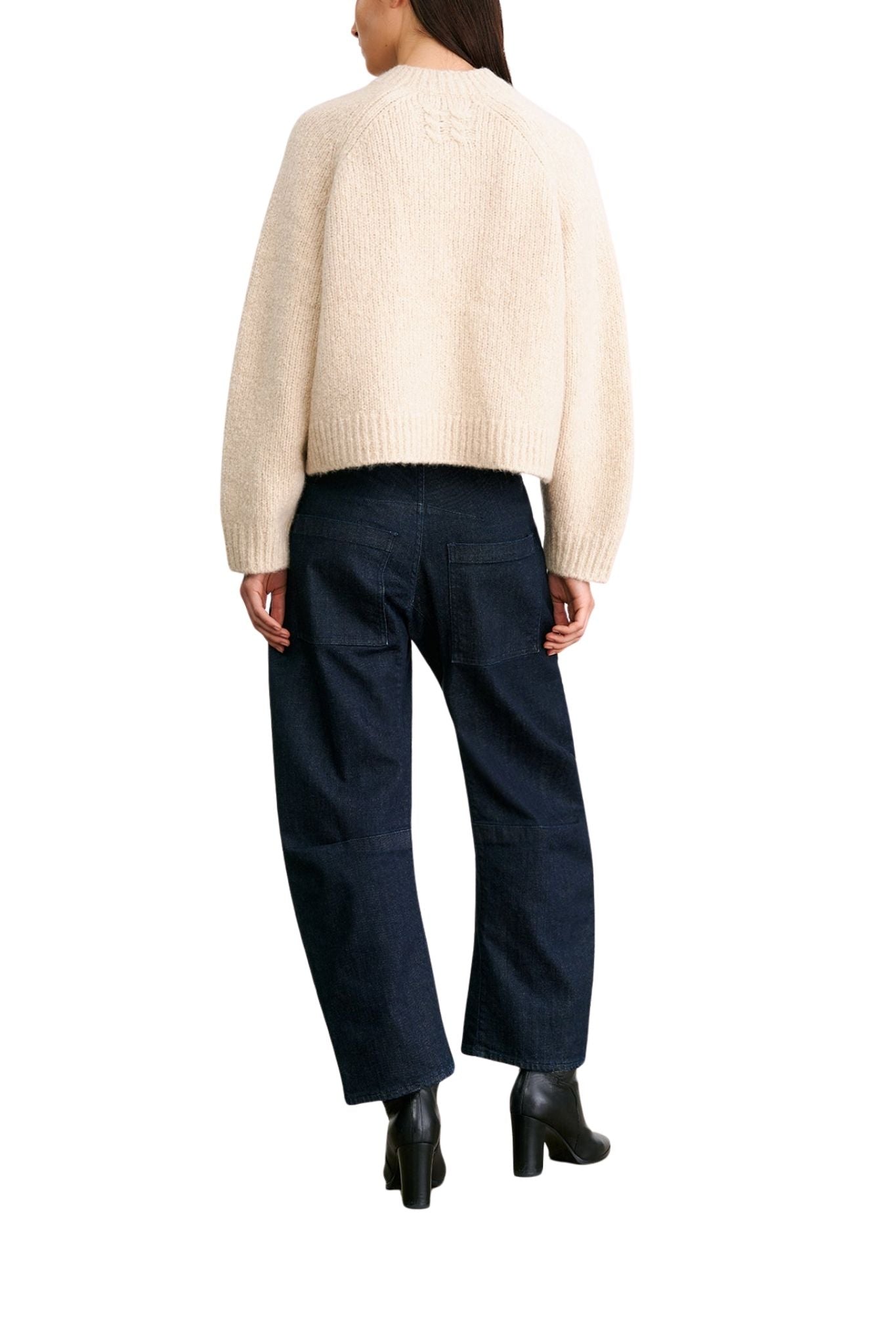 Nili Lotan Tomaso Sweater - Vermillion