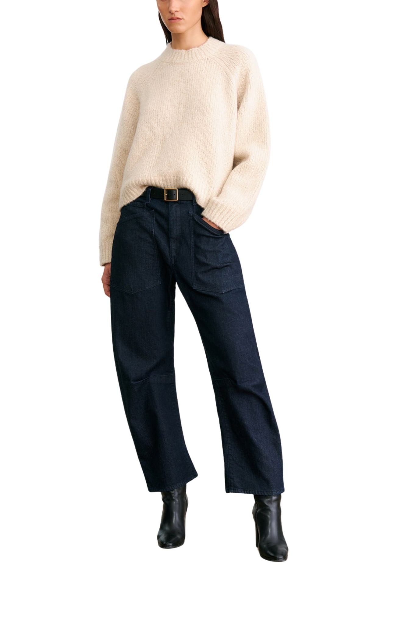 Nili Lotan Tomaso Sweater - Vermillion