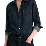 Nili Lotan Travis Shirt - Vermillion