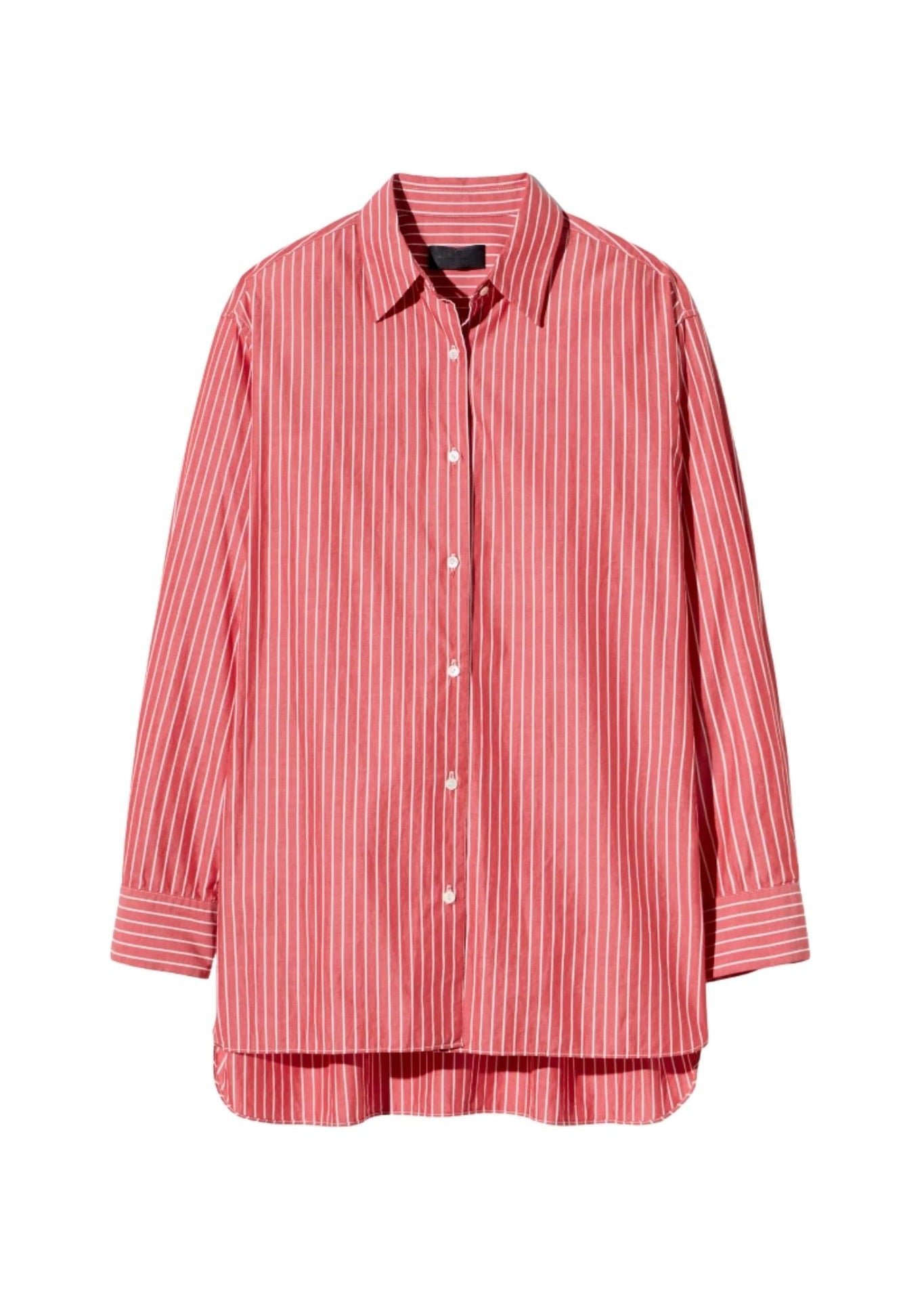 Nili Lotan Yorke Shirt - Vermillion