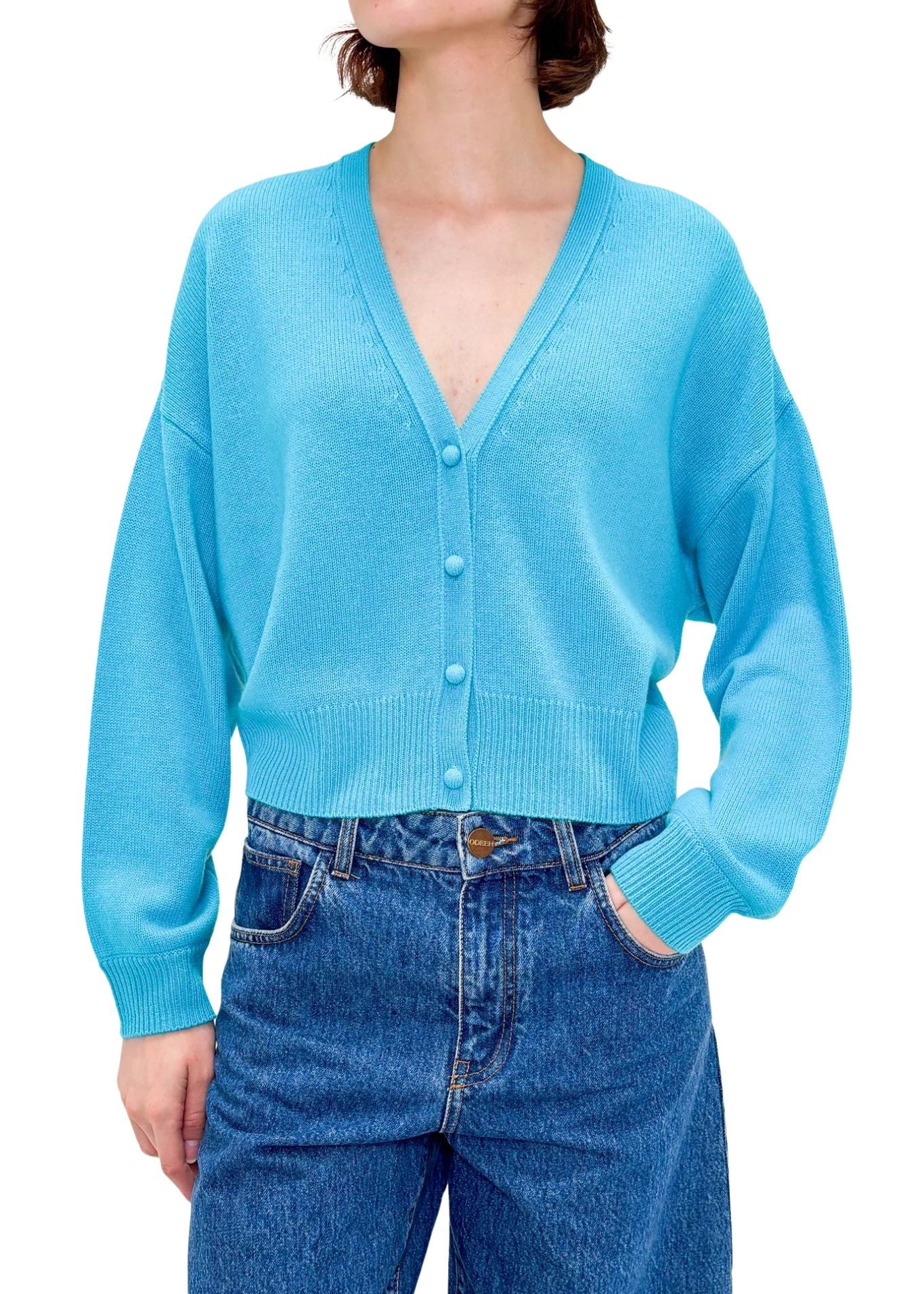 Odeeh Cardigan - Vermillion