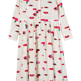 Odeeh Cherries and Lips Dress - Vermillion