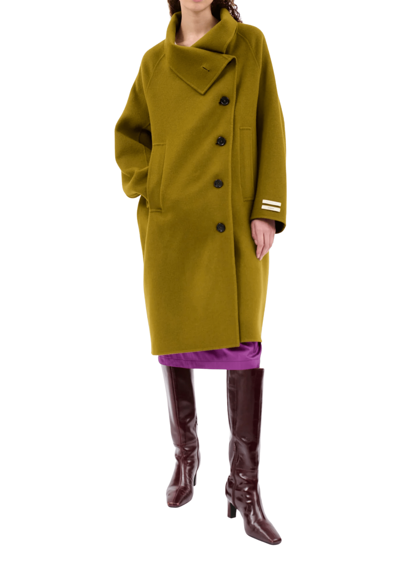 Odeeh Coat - Vermillion