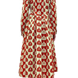 Odeeh Dress - Vermillion