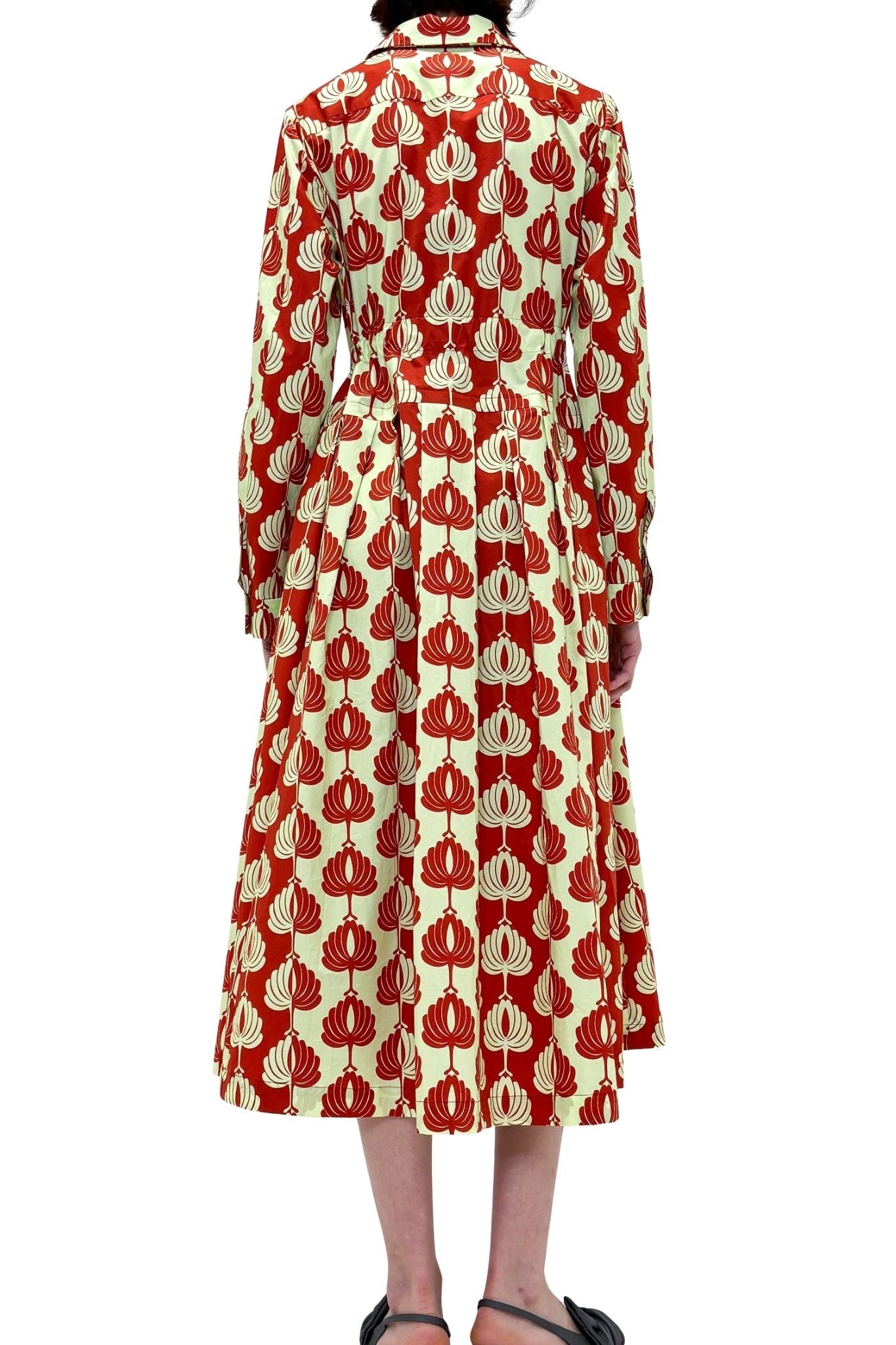 Odeeh Dress - Vermillion