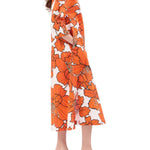 Odeeh Dress - Vermillion