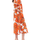 Odeeh Dress - Vermillion