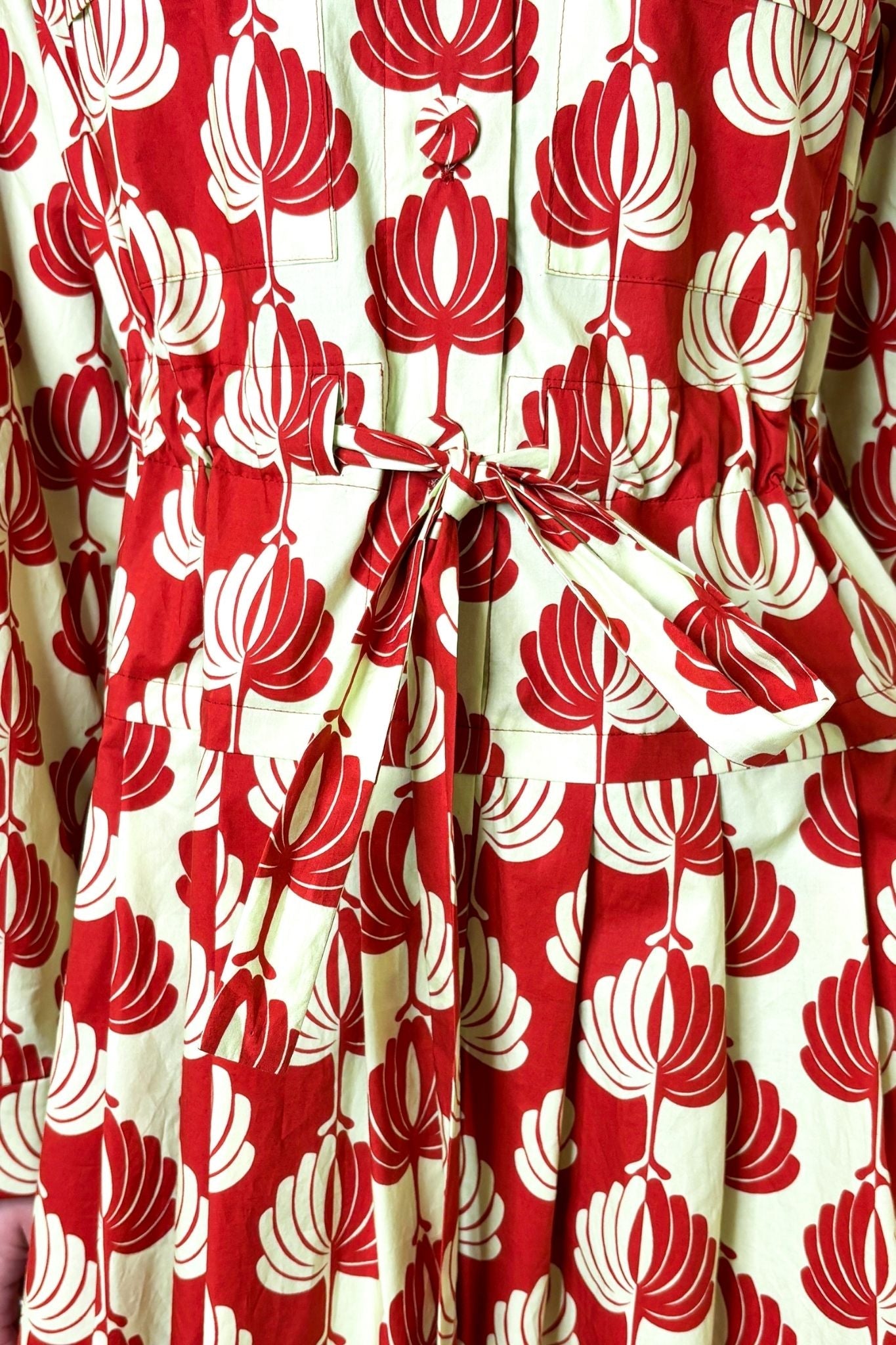 Odeeh Dress - Vermillion