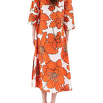 Odeeh Dress - Vermillion
