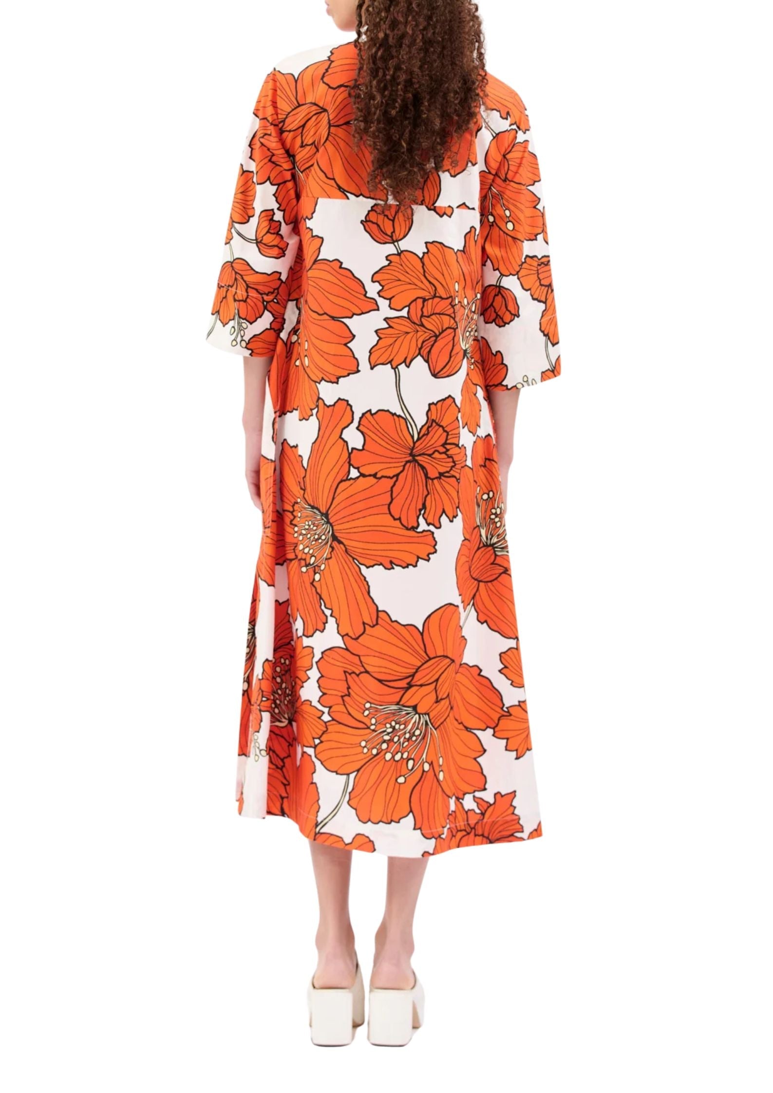 Odeeh Dress - Vermillion