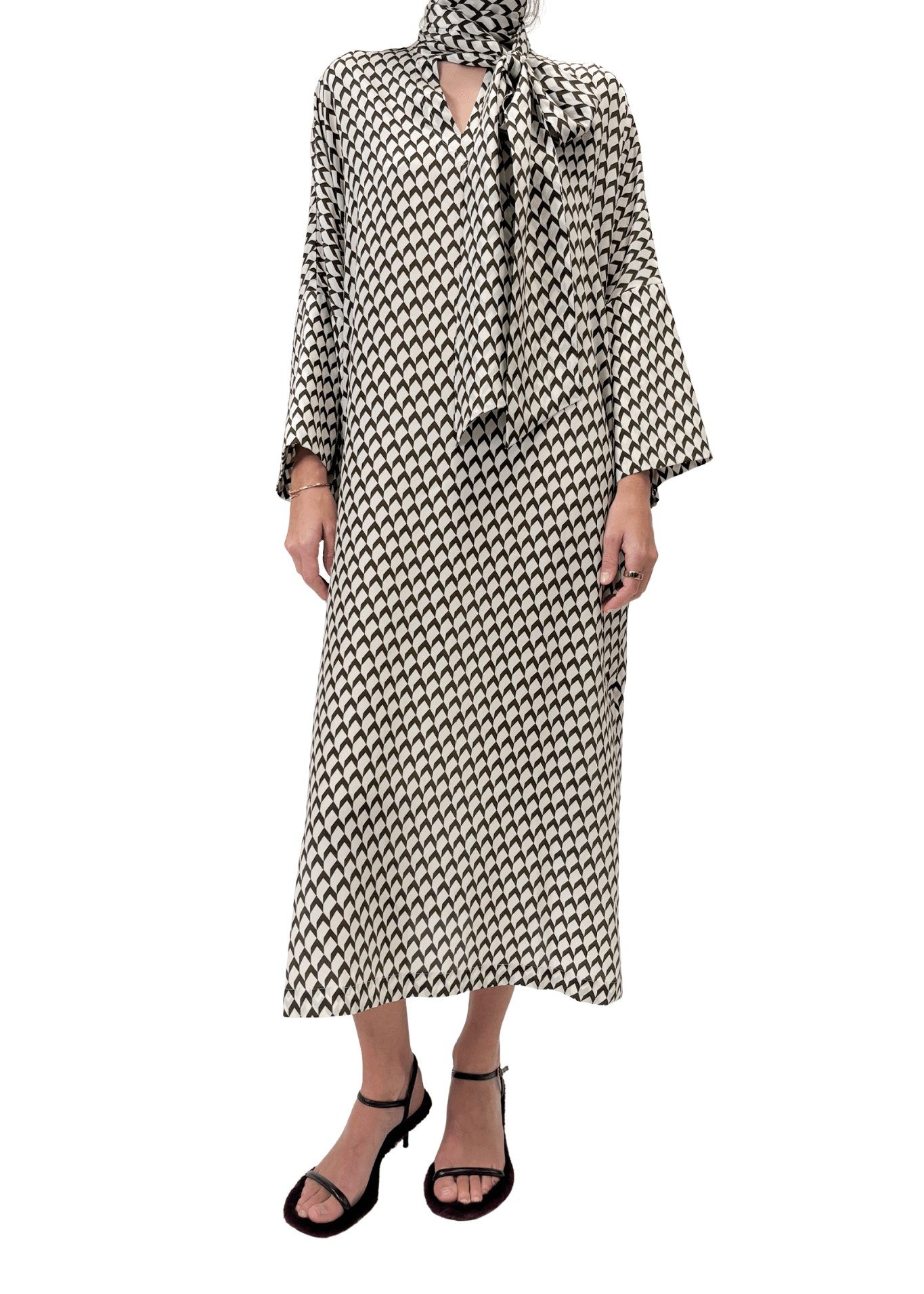 Odeeh Dress - Vermillion