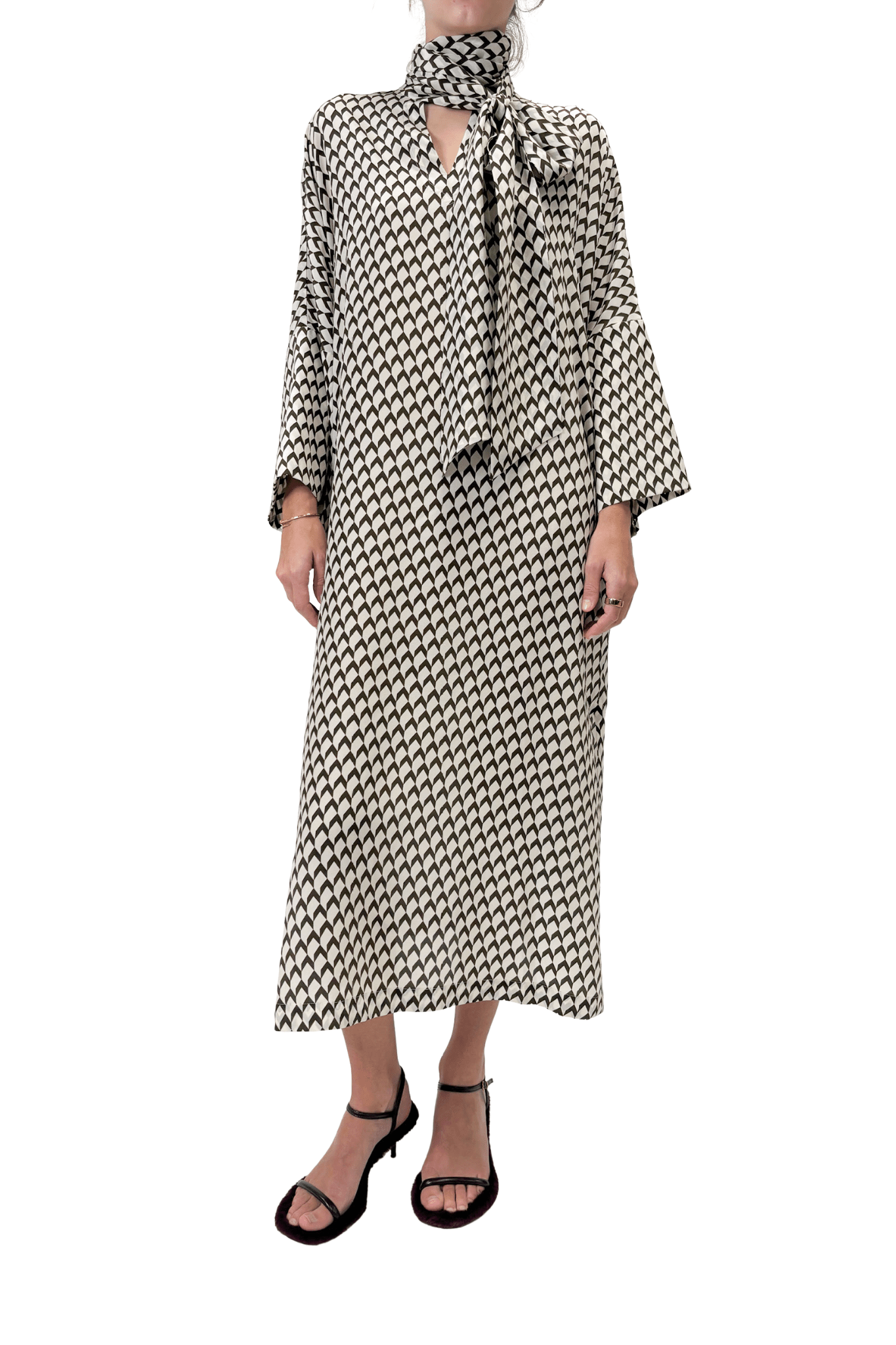 Odeeh Dress - Vermillion