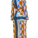 Odeeh Dress - Vermillion