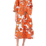 Odeeh Dress - Vermillion