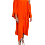 Odeeh Dress Glowing Orange - Vermillion