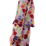 Odeeh Floral Jacket - Vermillion